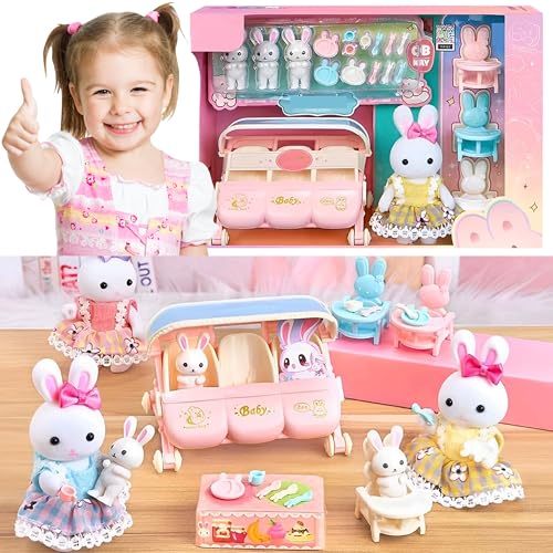 SQAQS Dollhouse, Das puppenhaus, Mein traumhaus, Multicolore, Haus der kaninchen, Haus Traumvilla, Dollhouse Deluxe Raum, Die Möbel Sind Vollausstattung, Geschenk für Kinder ab 3 Jahren(baby stroller) SQAQS Dollhouse, Das puppenhaus, Mein traumhaus, Multicolore, Haus der kaninchen, Haus Traumvilla, Dollhouse Deluxe Raum, Die Möbel Sind Vollausstattung, Geschenk für Kinder ab 3 Jahren(baby stroller) von SQAQS
