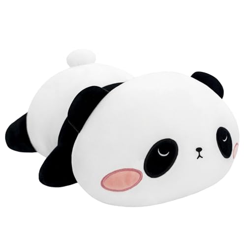 SQEQE Beschwerter Panda-Plüsch für Angst - Niedliches Plüschtier, Weiches Pandabär-Kissen, Spielzeug und Geschenk für Kinder und Erwachsene - 24 cm, 0,4 kg SQEQE Beschwerter Panda-Plüsch für Angst - Niedliches Plüschtier, Weiches Pandabär-Kissen, Spielzeug und Geschenk für Kinder und Erwachsene - 24 cm, 0,4 kg von SQEQE