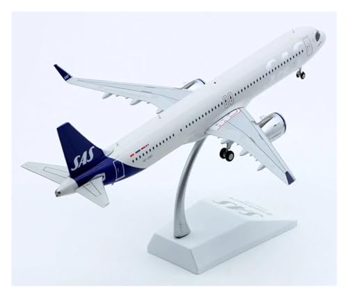 Ferngesteuertes Flugzeug 1:200 JC Wings XX20021 Scandinavian Airlines „Star Alliance“ Airbus A321 Druckguss-Flugzeugmodell SE-DMO von SQFZLL