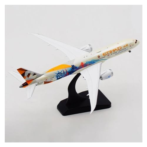 Ferngesteuertes Flugzeug B787-9 A6-BLC Im Maßstab 1:400 Für ETIHAD Airline, Spielzeugflugzeug Aus Druckgusslegierung Mit Fahrwerksmodell von SQFZLL