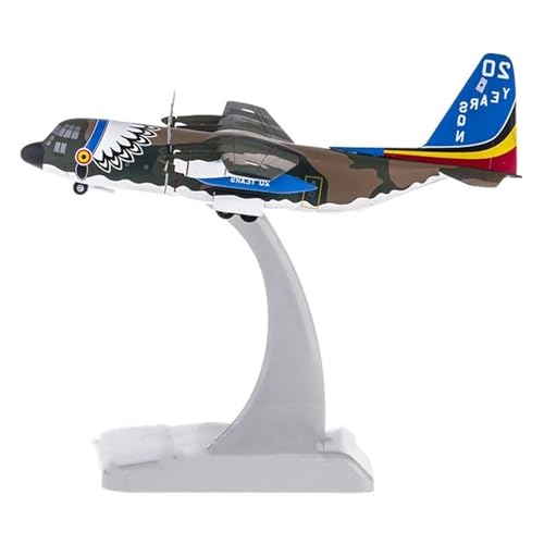 Ferngesteuertes Flugzeug Diecast 1/200 HG6412 C-130 Transport Flugzeug Modell Spielzeug Flugzeug Ornament Für Display von SQFZLL
