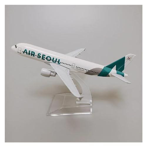 Ferngesteuertes Flugzeug Für Korean Air Seoul Airlines Airbus 320 A320 Flugzeug Modell Airways 1/400 Maßstab Druckguss Flugzeug Modell Flugzeug 16 cm Legierung Metall von SQFZLL