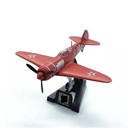Ferngesteuertes Flugzeug Maßstab 1:72, Sowjetunion LA7-Kampfflugzeugmodell Aus Dem Zweiten Weltkrieg, Fertiges Ornamentspielzeug 36334 von SQFZLL