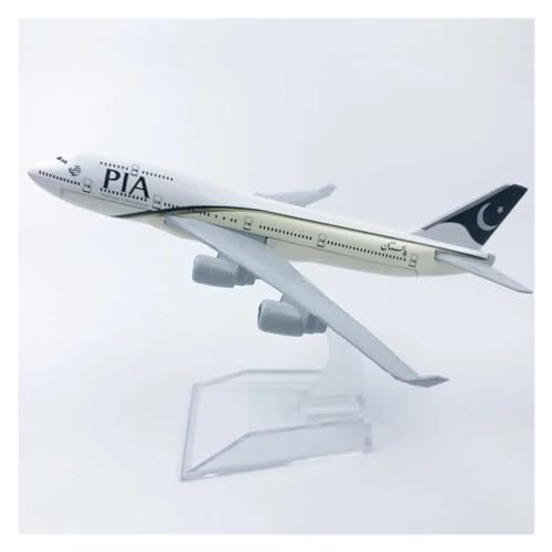 Ferngesteuertes Flugzeug 16CM 1:400 Modelldruckguss-Legierungsflugzeug Air International Airlines Airways B747-Modell Mit Ständer von SQFZLL