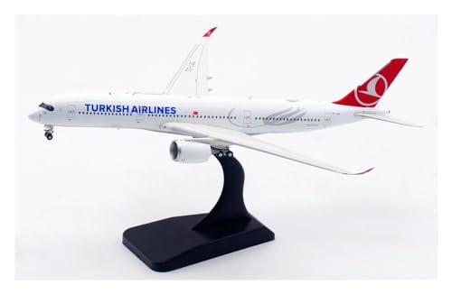 SQFZLL Ferngesteuertes Flugzeug AV4166 Aviation 1:400 Turkish Airlines „StarAlliance“ Airbus A350-900 Druckguss-Flugzeugmodell TC-LGL von SQFZLL
