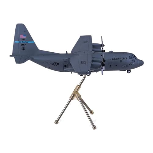 SQFZLL Ferngesteuertes Flugzeug Druckguss 1:200 2AFO1064 Lockheed C-130H Hercules 90-1057 Modellspielzeug Flugzeug-Ornament-Display von SQFZLL