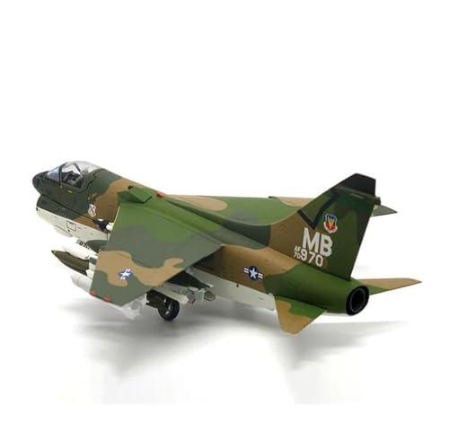 SQFZLL Ferngesteuertes Flugzeug Druckguss-Metalllegierung, Maßstab 1:72, A7 A-7D Kampfflugzeug, Kampfflugzeug, Nachbildung, Modellspielzeug von SQFZLL