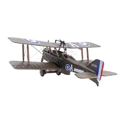 SQFZLL Ferngesteuertes Flugzeug Maßstab 1:72 Red Baron SE.5a Spade Bristol Bulldog Biplane Propeller Fighter Flugzeugmodell Aus Druckgussmetall (Größe : E) von SQFZLL