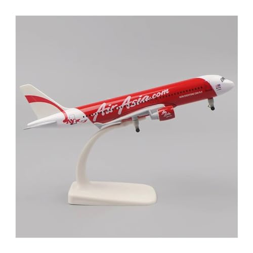 SQFZLL Ferngesteuertes Flugzeug Metallflugzeugmodell 20 cm 1:400 Vietjet A320 Mit Fahrwerk Ornamente Kinderspielzeug Jungen Geschenke (Größe : G) von SQFZLL