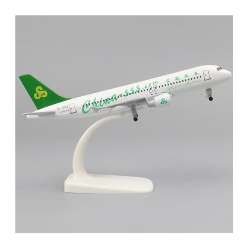 SQFZLL Ferngesteuertes Flugzeug Metallflugzeugmodell 20 cm 1:400 Vietjet A320 Mit Fahrwerk Ornamente Kinderspielzeug Jungen Geschenke (Größe : K) von SQFZLL