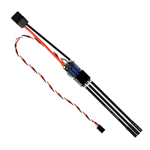 SQRC 120A Brushless ESC 2-8S Lipo Elektrischer Geschwindigkeitsregler mit XT60 12V 10A BEC für RC Crawler Modellautos Schiffe - ESCape32 Firmware von SQRC