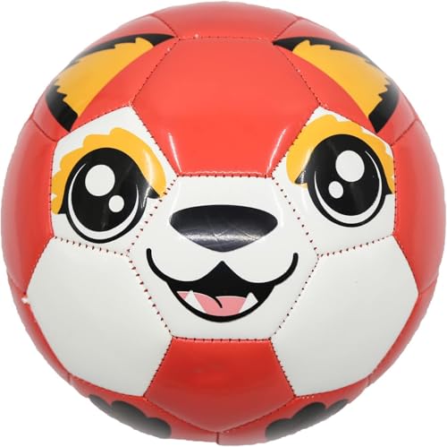 SQUAD Kinder Fußball Größe 3 Niedliches Tier Fußballspielzeug Drinnen Draußen Trainingsfußball geeignet für 2-8 Jahre alte Kinder Jungen Mädchen SQUAD Kinder Fußball Größe 3 Niedliches Tier Fußballspielzeug Drinnen Draußen Trainingsfußball geeignet für 2-8 Jahre alte Kinder Jungen Mädchen von SQUAD