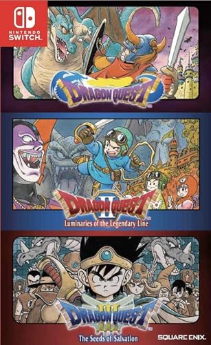 NSW Dragon Quest I, II & III (1, 2 & 3) Kollektion (#), Schwarz, 225353 von SQUARE ENIX