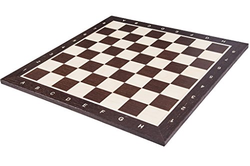 Square - Pro Schachbrett Nr. 5 - Wenge - Feld 50 mm - Schachspiel aus Holz Square - Pro Schachbrett Nr. 5 - Wenge - Feld 50 mm - Schachspiel aus Holz von SQUARE GAME