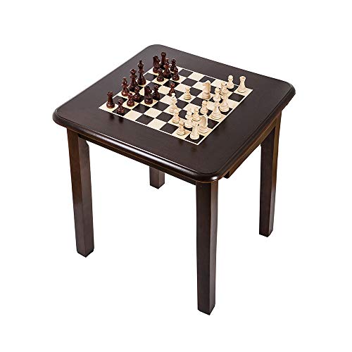 Square - Schachtisch 930 W - Schachfiguren & Schachbrett aus Holz von SQUARE GAME