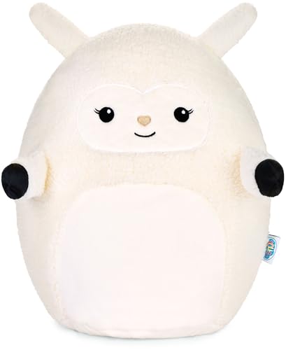 SQUISHBRUBIES Stella das Schaf - 35 cm Kuscheltier - Superweiches Plüsch Stofftier - Plüschtier zum Kuscheln, Verschenken und Sammeln - Weiß SQUISHBRUBIES Stella das Schaf - 35 cm Kuscheltier - Superweiches Plüsch Stofftier - Plüschtier zum Kuscheln, Verschenken und Sammeln - Weiß von SQUISHBRUBIES