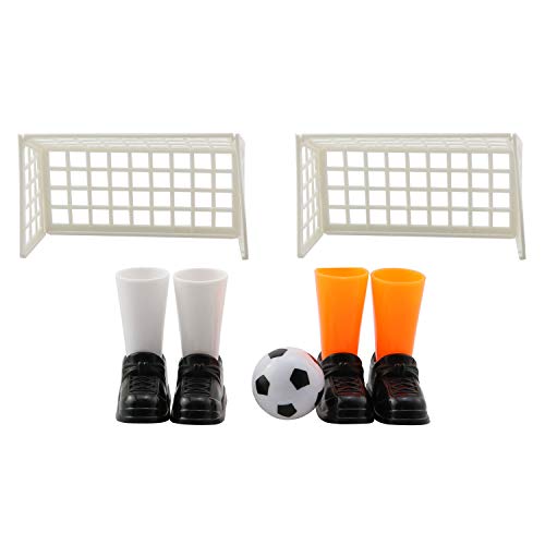 SQXBK Finger-Fußball-Spiel, Finger-Fußbälle, Match-Spielzeug, lustiges Fingerspielzeug, Tischspiel-Set mit zwei Toren für Fans, Clubs, Partygeschenke SQXBK Finger-Fußball-Spiel, Finger-Fußbälle, Match-Spielzeug, lustiges Fingerspielzeug, Tischspiel-Set mit zwei Toren für Fans, Clubs, Partygeschenke von SQXBK