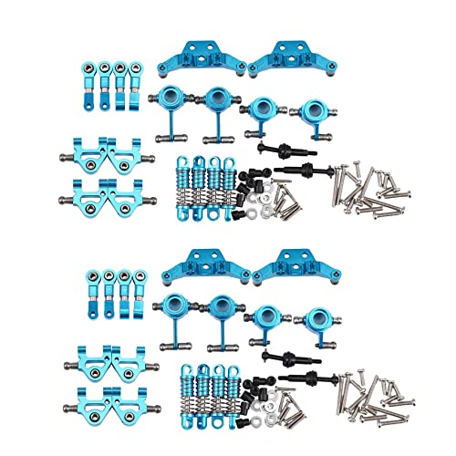 SRMAN 2X Metall Full Set Upgrade Teile StoßDäMpfer für 1/28 K969 K979 K989 K999 P929 P939 Rc Autoteile, Blau von SRMAN