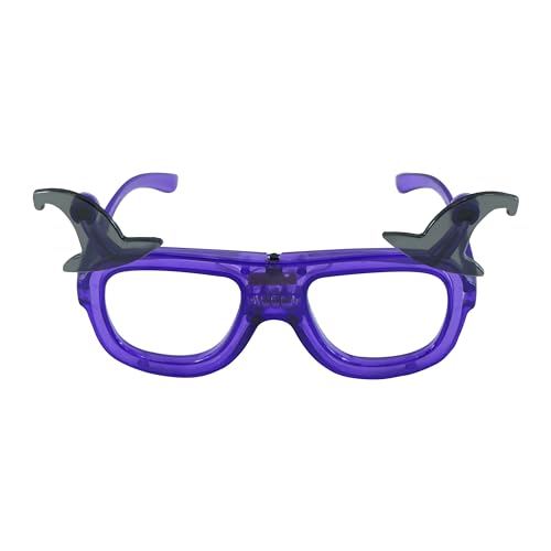 SRV Hub Blinkender LED-Hexenhut lila Sonnenbrille leuchtet Neuheit Spielzeug Spaß Partyzubehör für Kinder Erwachsene Dekoration Urlaub Bilderrahmen Halloween Tanz Hochzeit Geburtstag SRV Hub Blinkender LED-Hexenhut lila Sonnenbrille leuchtet Neuheit Spielzeug Spaß Partyzubehör für Kinder Erwachsene Dekoration Urlaub Bilderrahmen Halloween Tanz Hochzeit Geburtstag von SRV Hub