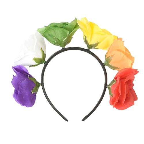 SRZYMJ Karneval Haarreif mit Wackel Spiralen Kugeln Clown Kostüm Regenbogen Haarband Bommeln Pompon Stirnband mit Glitzersteine Aufkleber Kostüm Accessoire für Fasching Karneval Mottoparty SRZYMJ Karneval Haarreif mit Wackel Spiralen Kugeln Clown Kostüm Regenbogen Haarband Bommeln Pompon Stirnband mit Glitzersteine Aufkleber Kostüm Accessoire für Fasching Karneval Mottoparty von SRZYMJ