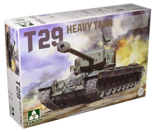 TAKOM TAK2143 1/35 T29 Heavy Tank Plastic Model Kit von TAKOM