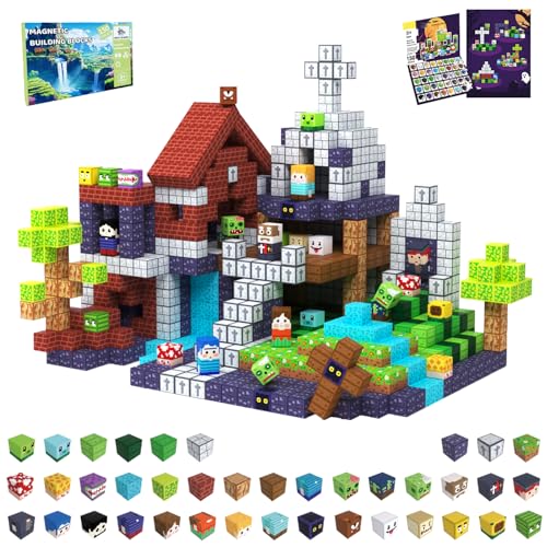 Bausteine-Set für Kinder im Alter von 3 4 5 6 7 8 9 10 Jahren von SSAWER