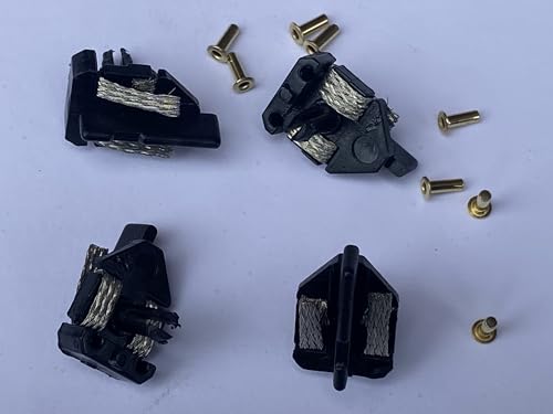 SSC Slot Cars Ersatzteile, 4 Easyfit Long Stem Car Guide Blades mit Zöpfen und 8 Ösen Kompatibel für Scalextric Slot Cars Modelle, Spielzeug DIY Teile Zubehör mit Öse SSC Slot Cars Ersatzteile, 4 Easyfit Long Stem Car Guide Blades mit Zöpfen und 8 Ösen Kompatibel für Scalextric Slot Cars Modelle, Spielzeug DIY Teile Zubehör mit Öse von SSC TYRES