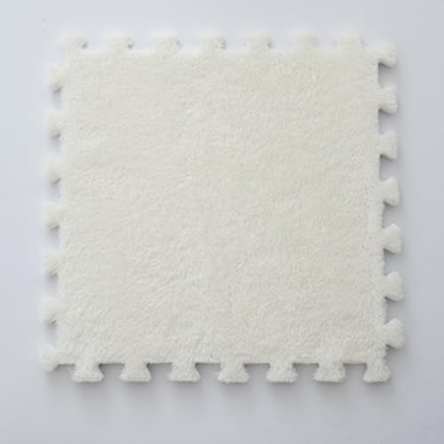 Ineinandergreifender Teppich Quadratische Schaumstoffkissen, gepolsterte Plüschschaum-Fußmatten, 30,5 x 30,5 cm, waschbare DIY-ineinandergreifende quadratische Fußmatten, weiche Plüsch-Puzzle-Teppiche Ineinandergreifender Teppich Quadratische Schaumstoffkissen, gepolsterte Plüschschaum-Fußmatten, 30,5 x 30,5 cm, waschbare DIY-ineinandergreifende quadratische Fußmatten, weiche Plüsch-Puzzle-Teppiche von SSDDLZEQ