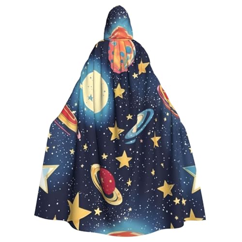 SSGVLPTO Umhang mit Sternenhimmel-Universum, Weltraum-Druck, Rollenspiel-Kostüme, Erwachsenen-Kapuzenumhang, Halloween-Weihnachtskostüme SSGVLPTO Umhang mit Sternenhimmel-Universum, Weltraum-Druck, Rollenspiel-Kostüme, Erwachsenen-Kapuzenumhang, Halloween-Weihnachtskostüme von SSGVLPTO