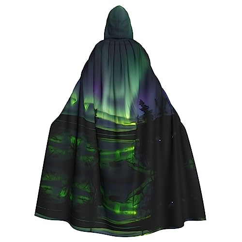 SSGVLPTO Umhang mit dunklen Nordlichtern, Rollenspiel-Kostüme, Erwachsenen-Kapuzenumhang, Halloween-Weihnachtskostüme SSGVLPTO Umhang mit dunklen Nordlichtern, Rollenspiel-Kostüme, Erwachsenen-Kapuzenumhang, Halloween-Weihnachtskostüme von SSGVLPTO