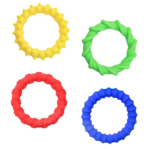 4 Pack Anti Stress Armband Kinder, Kauarmband für Kinder, Sensory Fidget Spielzeug, Sensorisches Zappelspielzeug, für Besondere Bedürfnisse Autistische Spielzeug 4 Pack Anti Stress Armband Kinder, Kauarmband für Kinder, Sensory Fidget Spielzeug, Sensorisches Zappelspielzeug, für Besondere Bedürfnisse Autistische Spielzeug von SSHUIKKAI