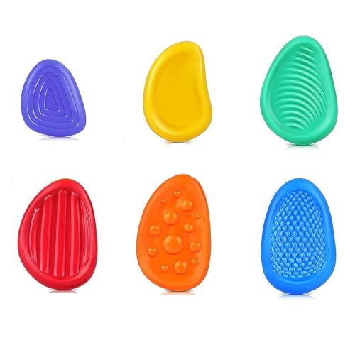 6 Stück Fidget Toys Kinder, Fidgets, Fidget-Toys, Sensorische Steine, Fidget Toys Sensory Stones, Stressabbau Spielzeu, für Stress, Angst, Adhs & Autismus 6 Stück Fidget Toys Kinder, Fidgets, Fidget-Toys, Sensorische Steine, Fidget Toys Sensory Stones, Stressabbau Spielzeu, für Stress, Angst, Adhs & Autismus von SSHUIKKAI