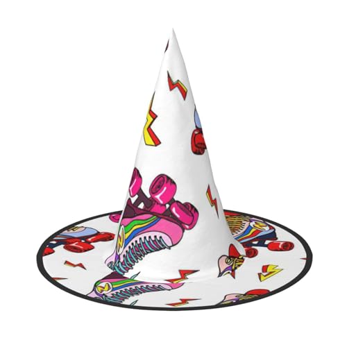 Bunte Rollschuhe Halloween Party Hut, Lustige Halloween Hut, Kostüm Zubehör Für Halloween Party Dekor, von SSIMOO