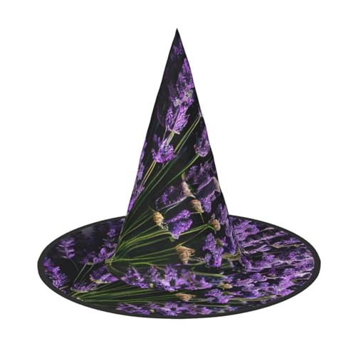 SSIMOO Lila Lavendel 1 Halloween Party Hut, Lustige Halloween Hut, Kostüm Zubehör für Halloween Party Dekor, von SSIMOO