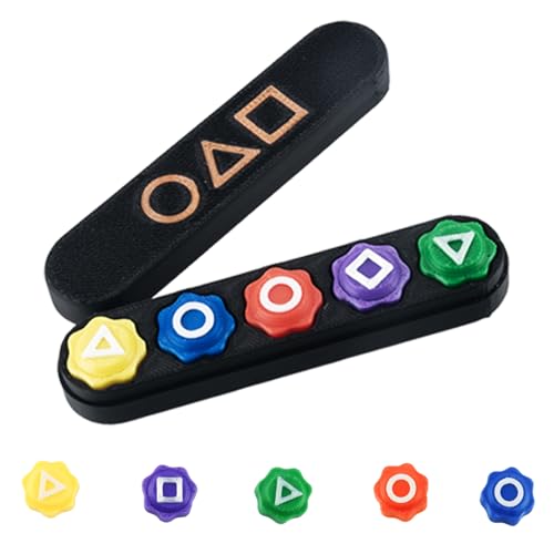 Gonggi Korean Game, Korean Traditional Gong Gi Game Play, Gonggi Jack Korean Stones Game Set, Portable and Durable for All Ages Hand-Eye Coordination Training Toy, Mini Grasping Stones and Base von SSKHE