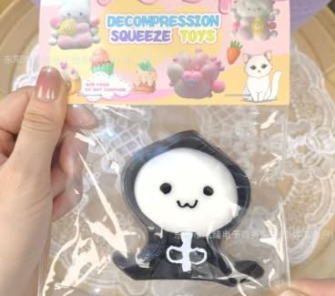 SSKHE Squishy Halloween Dämonen – 3 originelle höllische Kreaturen, Anti-Stress-Spielzeug für Halloween-Partys, Süßigkeitentüten & alle Publikationen von SSKHE