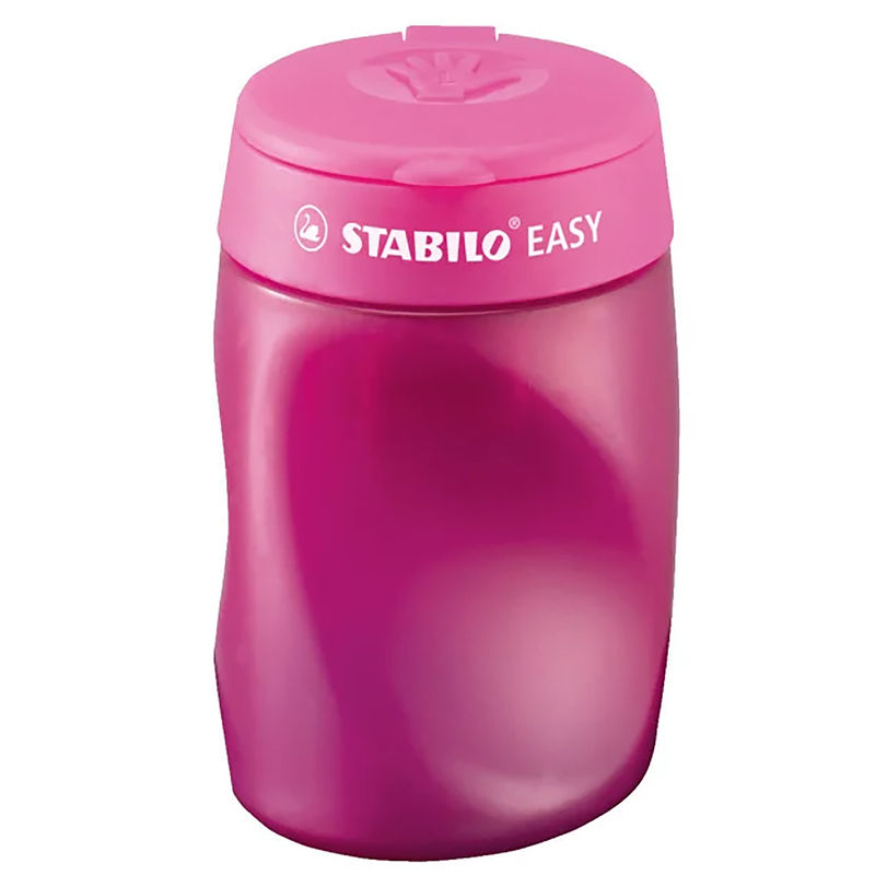 Anspitzer STABILO® EASYsharpener für Linkshänder (Farbe: pink) von STABILO®