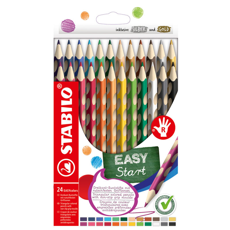 Buntstift STABILO® EASYcolors R 24er-Pack von STABILO®