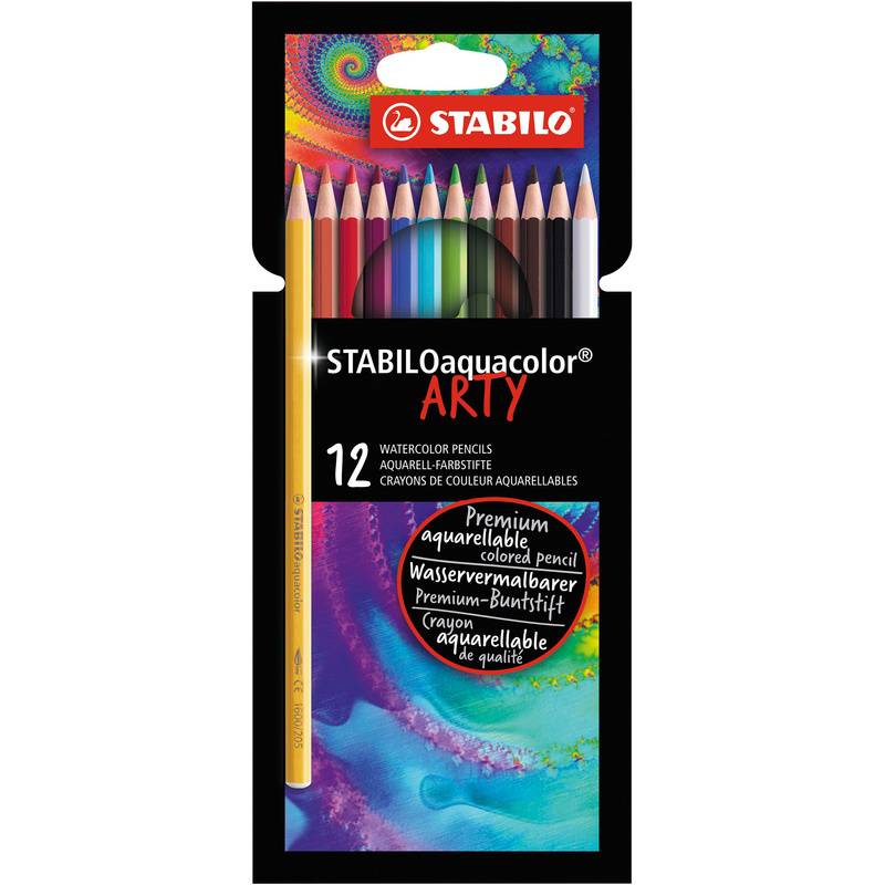 Buntstift STABILO® aquacolor ARTY 12er-Pack von STABILO®