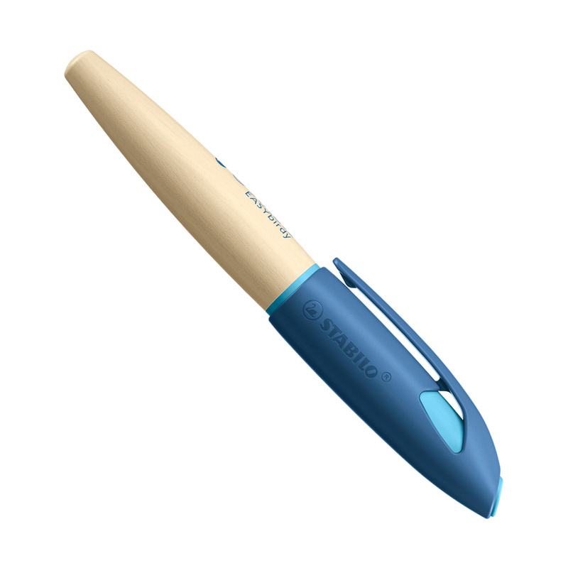 Füller STABILO® EASYbirdy Timber Feder A für Linkshänder in blau von STABILO®