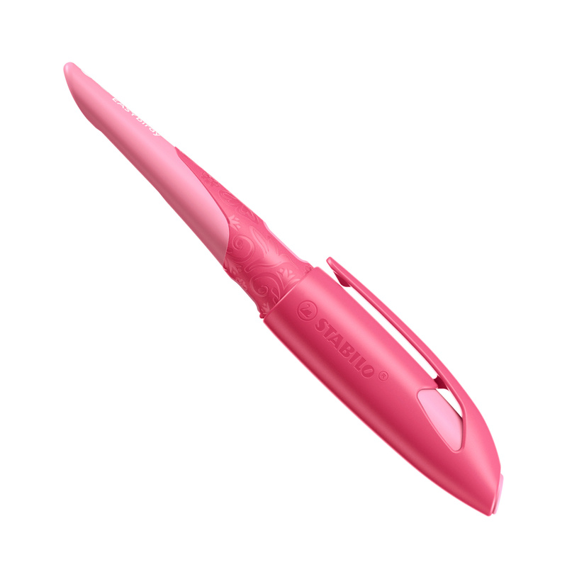 Schulfüller STABILO® EASYbirdy 3D Wildlife S.E. für Linkshänder in rosa von STABILO®