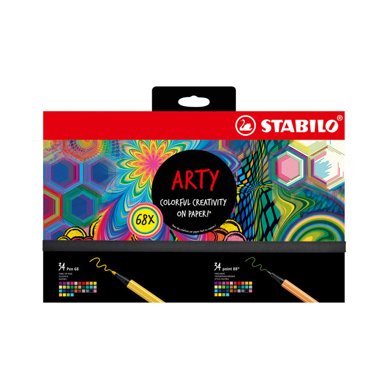 Stifte-Set STABILO® ARTY Creative 68er-Pack von STABILO®