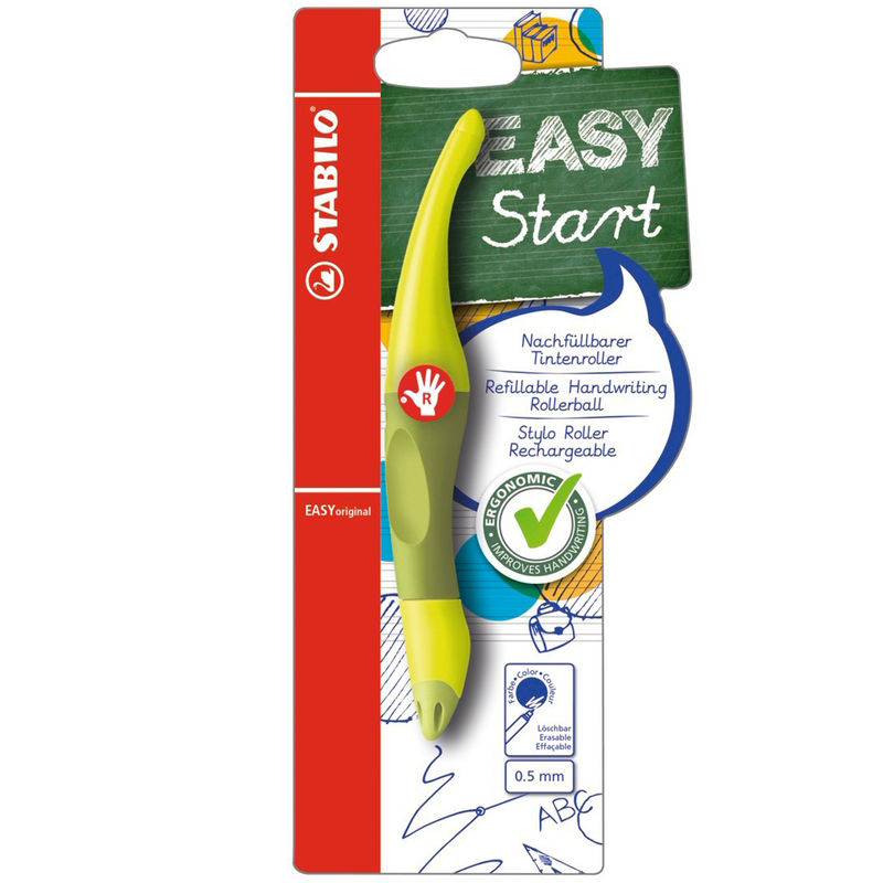 Tintenroller STABILO® EASYoriginal für Rechtshänder in limette/grün von STABILO®