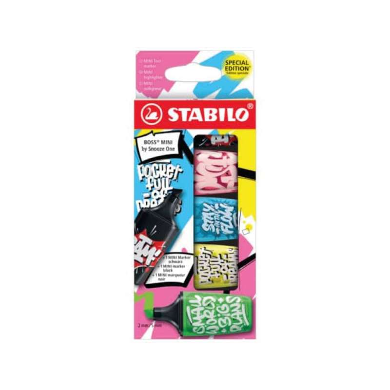 STABILO BOSS MINI by Snooze One, Sets Sets, STABILO Sets 5er Set STABILO BOSS MINI by Snooze One, Sets Sets, STABILO Sets 5er Set von STABILO