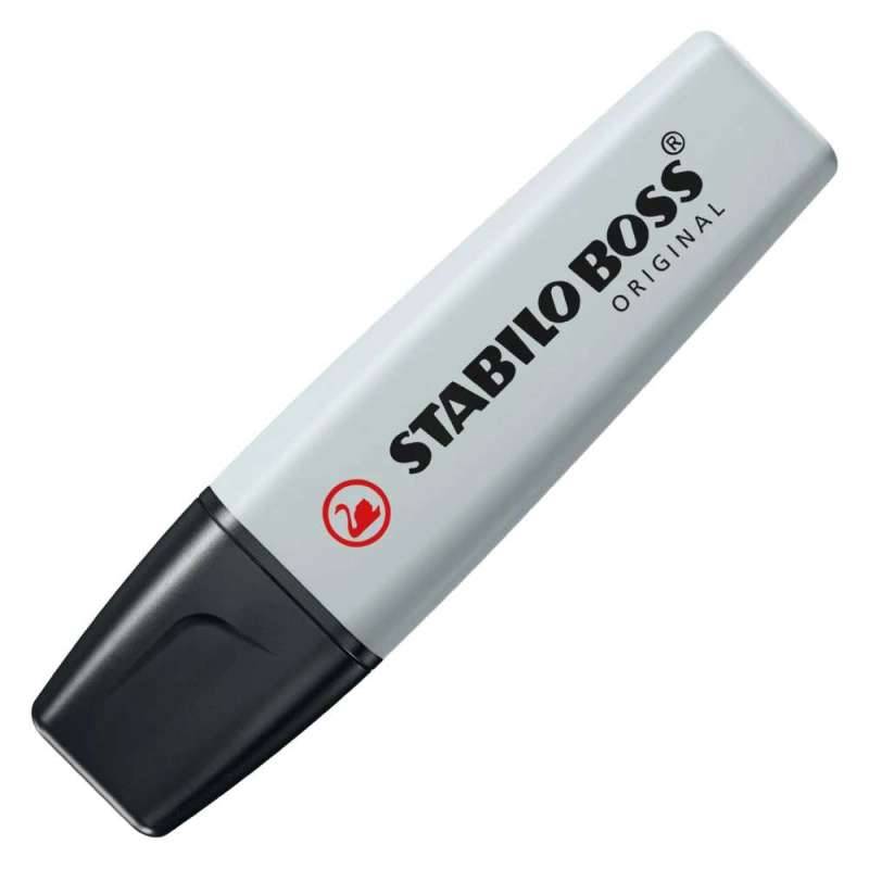 STABILO BOSS Textmarker original, Sets Einzeln, Farbe Seidengrau von STABILO