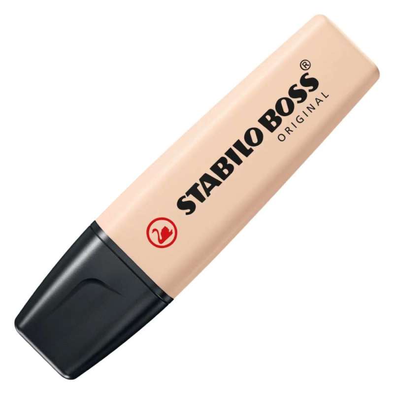 STABILO BOSS Textmarker original, Sets Einzeln, Farbe beige von STABILO