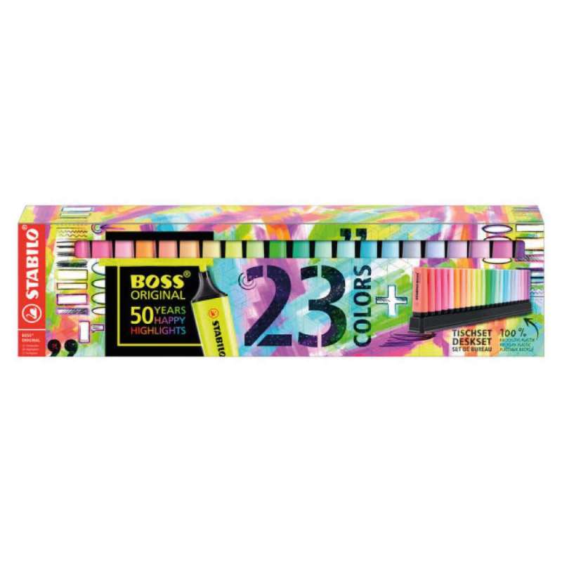 STABILO BOSS Textmarker original, Sets Sets, STABILO Sets 23er Set STABILO BOSS Textmarker original, Sets Sets, STABILO Sets 23er Set von STABILO