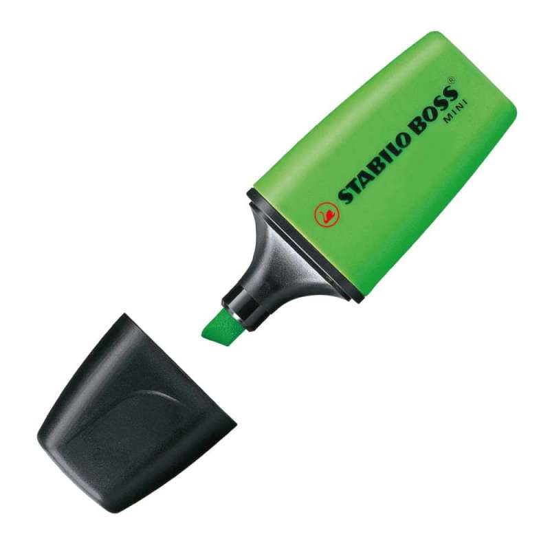 STABILO BOSS Textmarker original MINI, Sets Einzeln, Farbe grün von STABILO