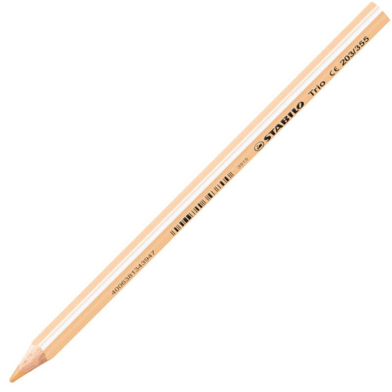 STABILO Buntstift Trio dick, Sets Einzeln, Farbe apricot STABILO Buntstift Trio dick, Sets Einzeln, Farbe apricot von STABILO