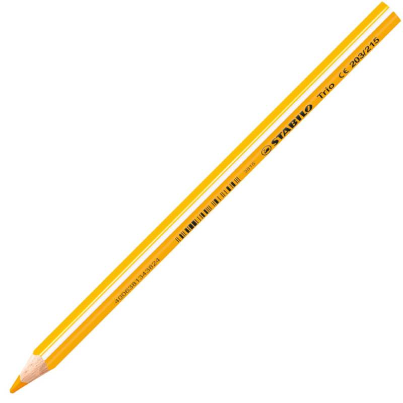 STABILO Buntstift Trio dick, Sets Einzeln, Farbe gelb orange STABILO Buntstift Trio dick, Sets Einzeln, Farbe gelb orange von STABILO